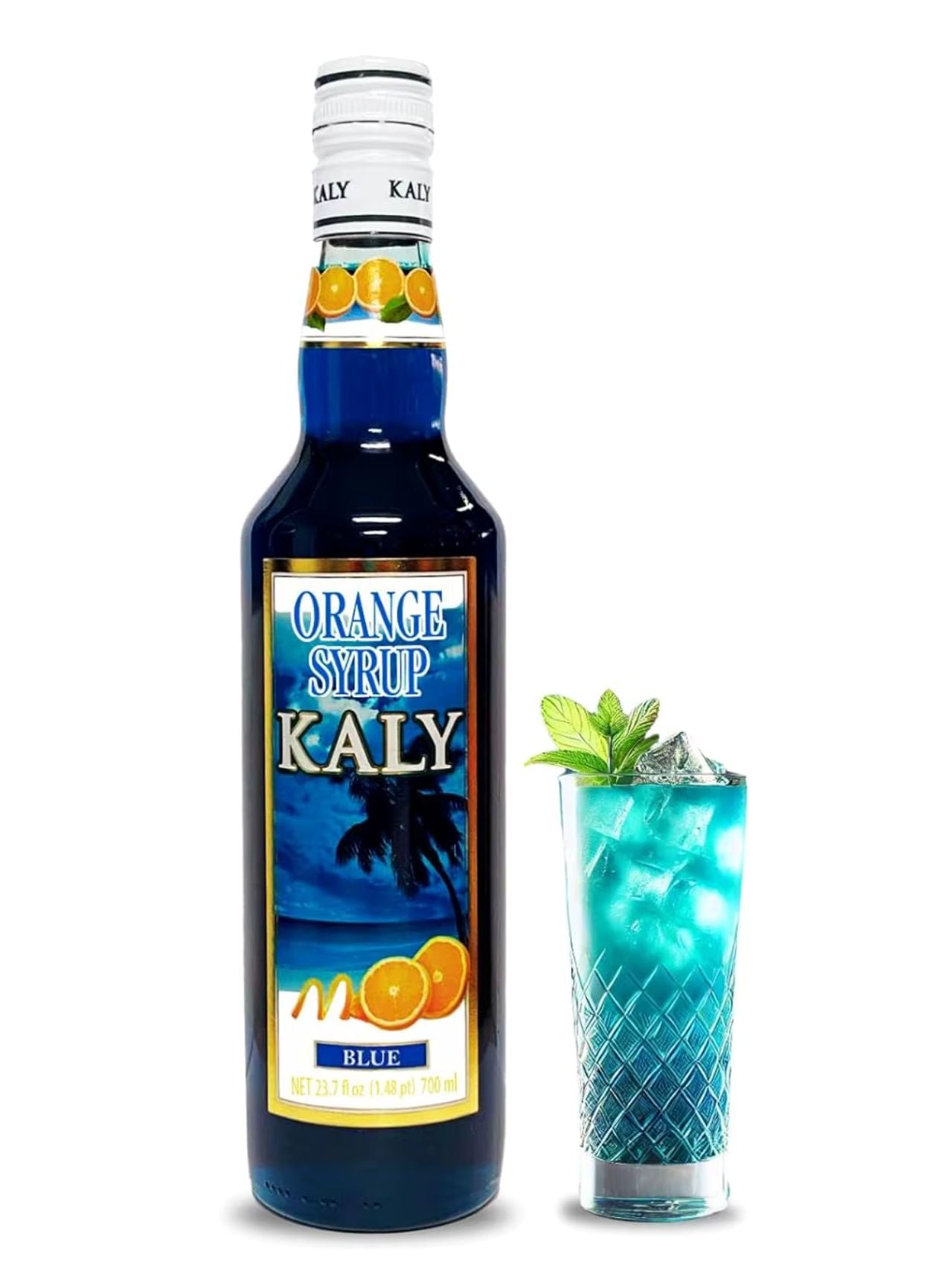 4010117 Kaly Blue Orange (Curacao) Banana Syrup