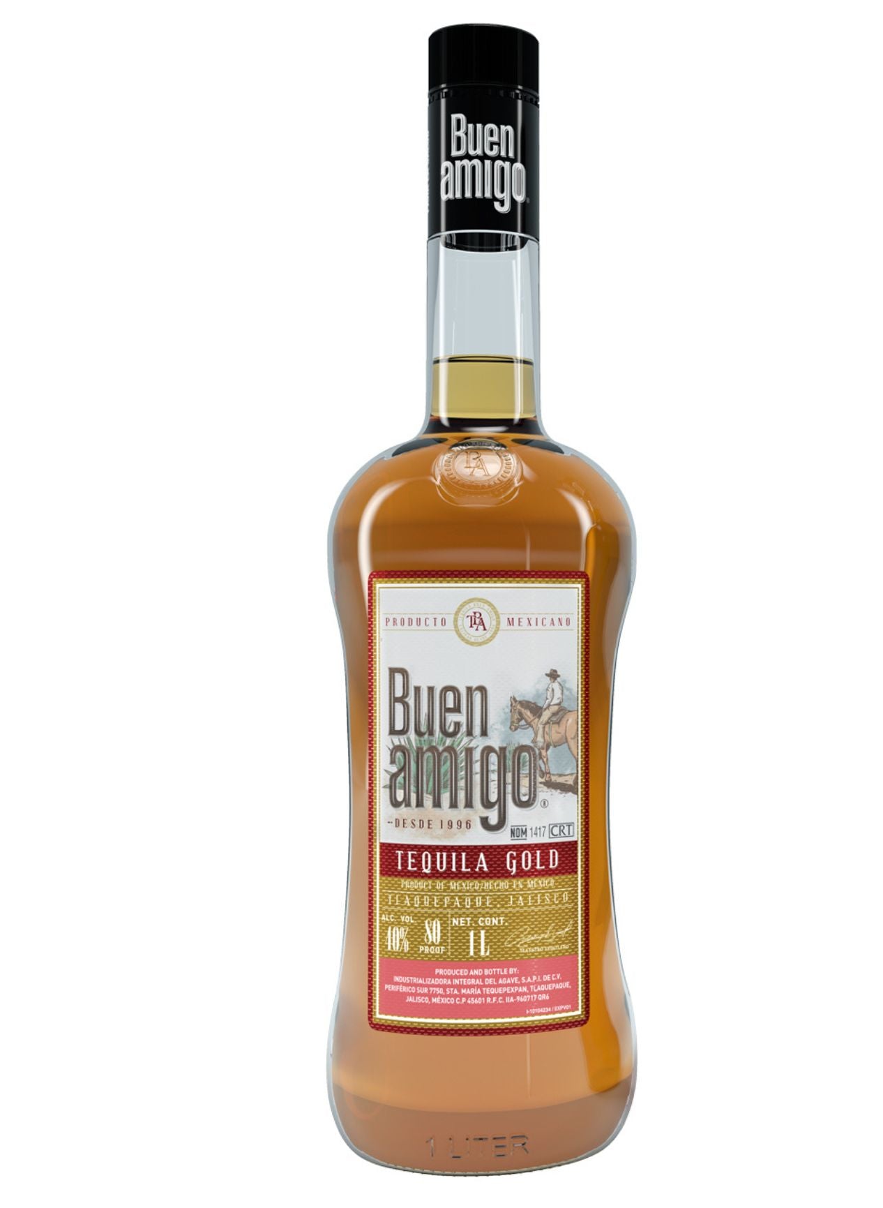 6010402 Tequila Buen Amigo Gold 1000ml