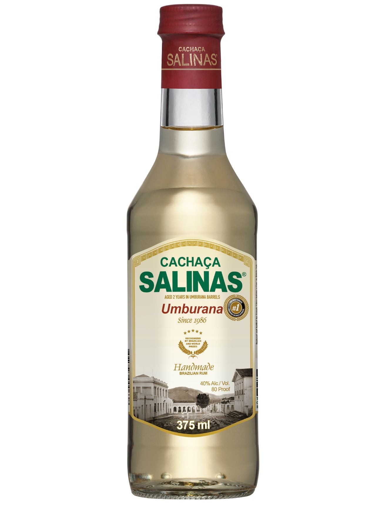 6020231 Cachaca Salinas Handmade Umburana 375ml