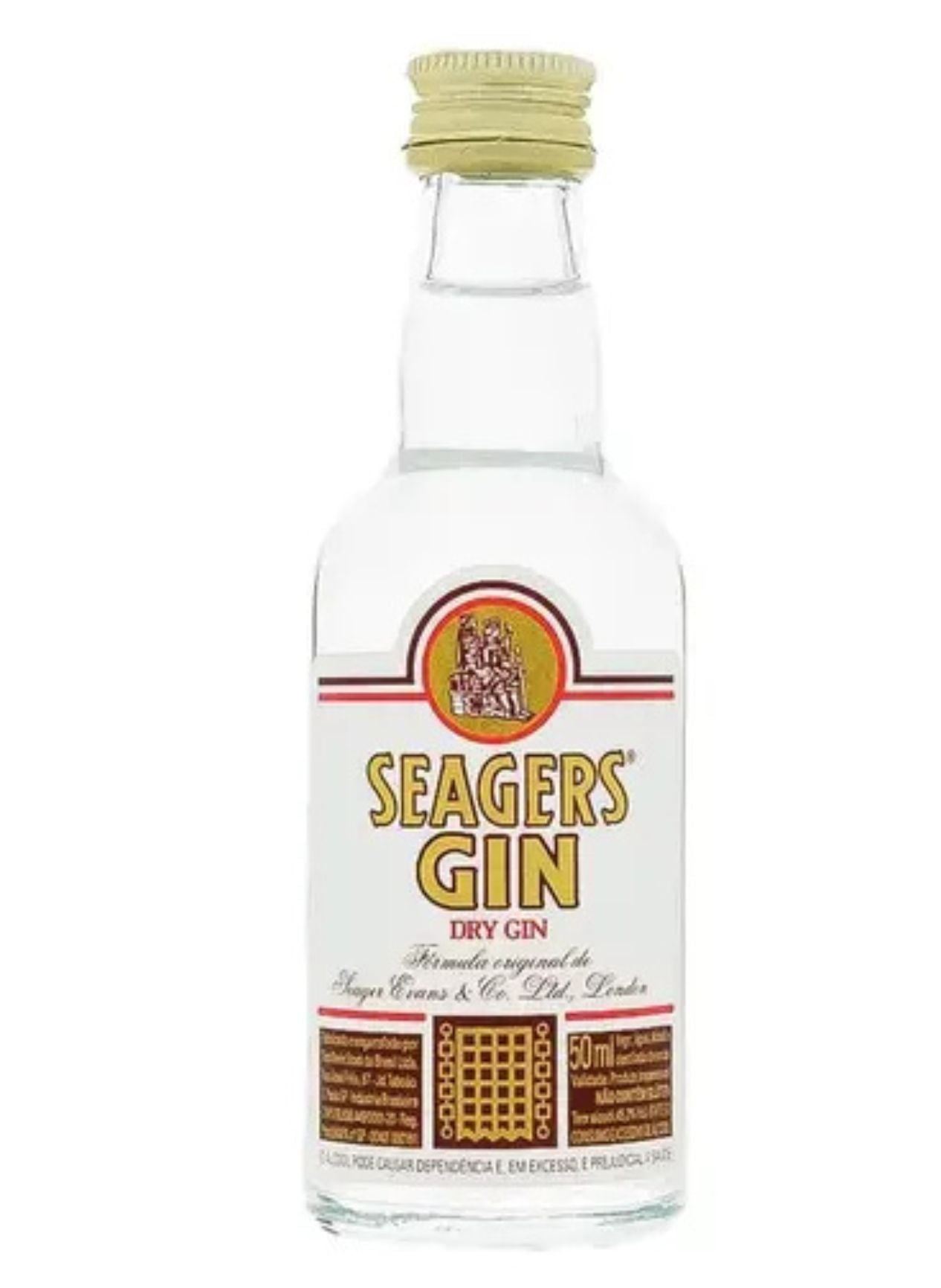 6020309 Gin Seagers Dry 45.3% Alc./Vol. 50ml