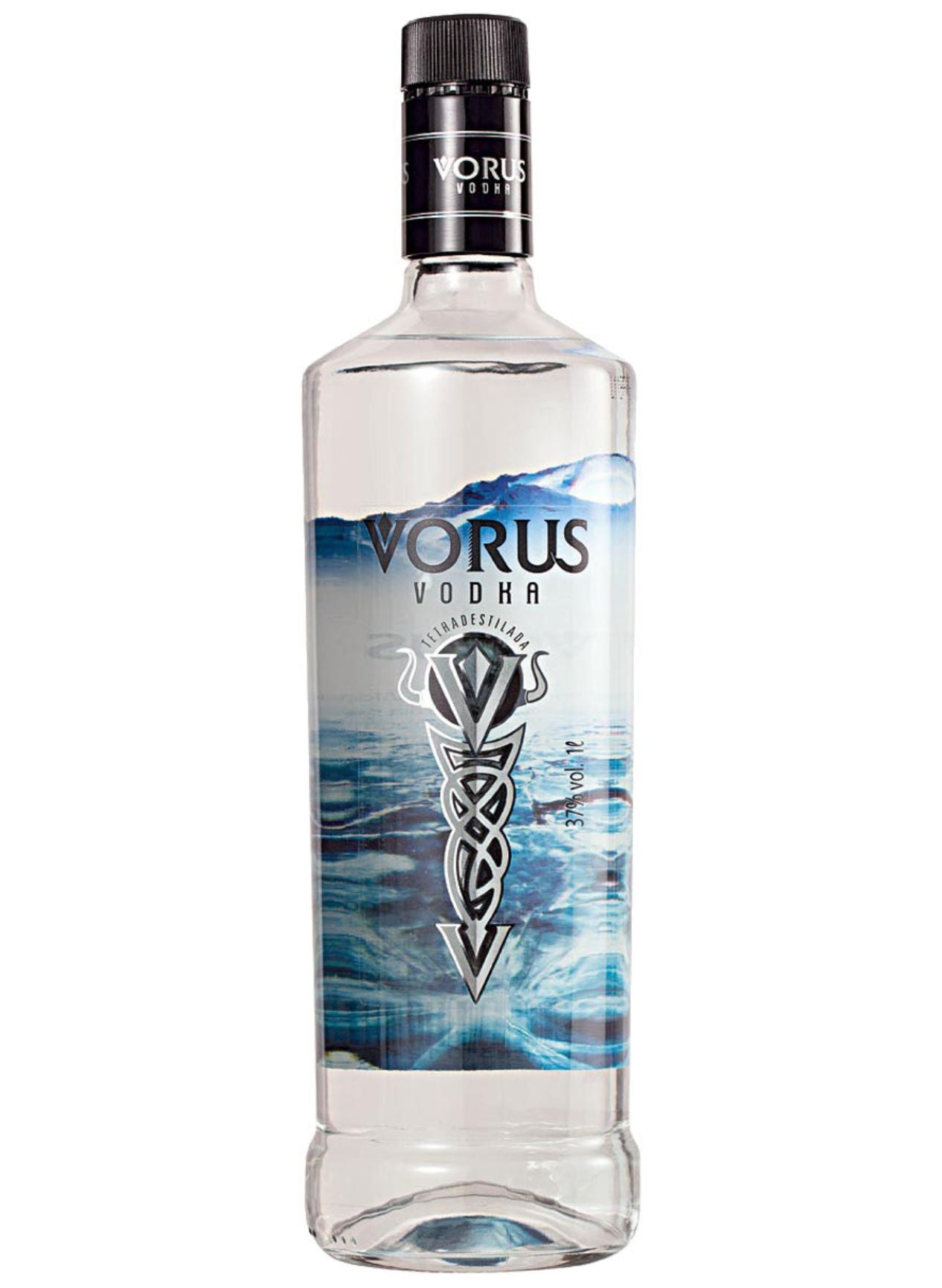 6020401 Vodka Vorus Sugarcane 37% Alc./Vol. 1000ml