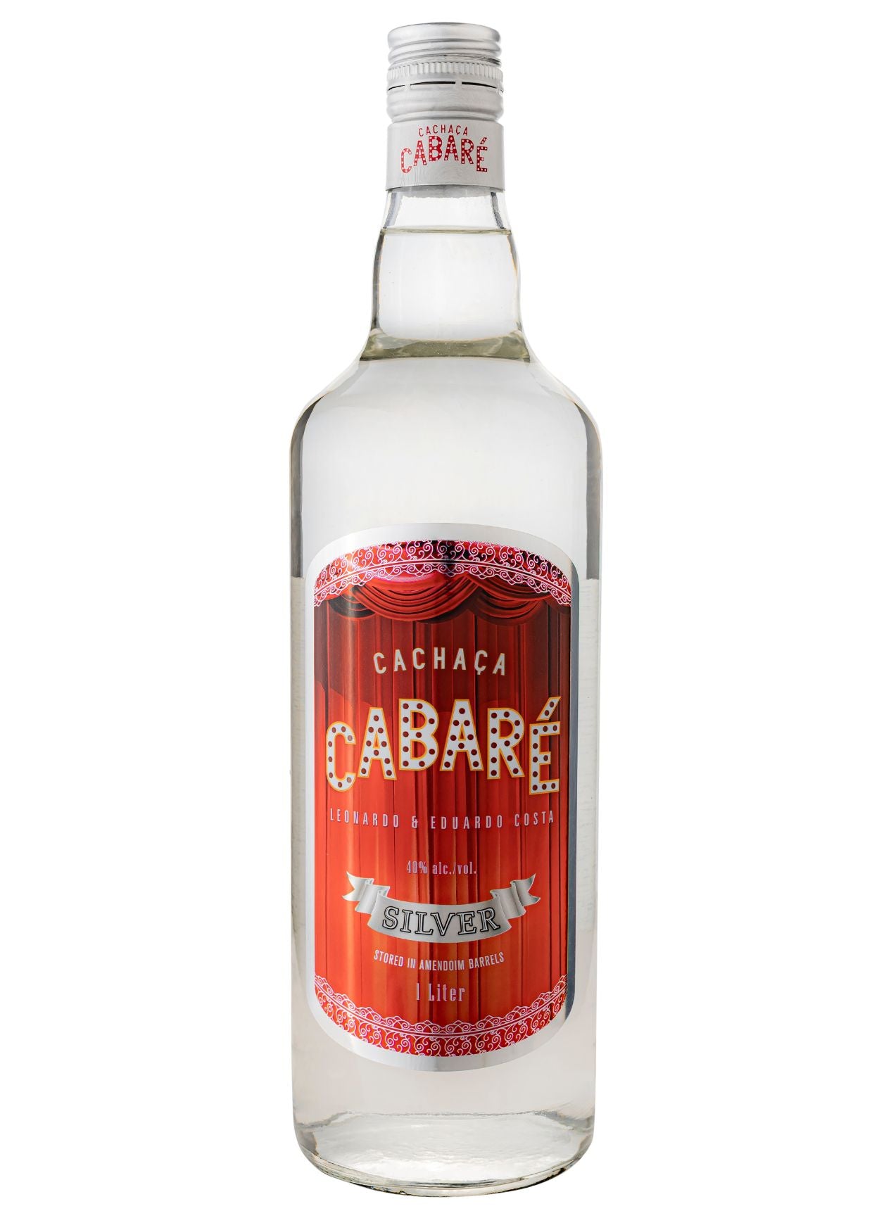 6020501 Cachaca Cabare Silver Amendoim 1000ml