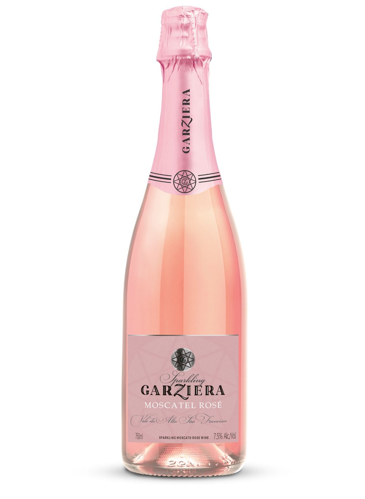 7020127 Sparkling Rose Moscatel Garziera 750ml